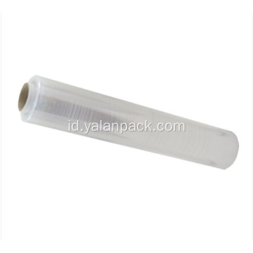 80 gauge clear stretch wrap film untuk pengemasan